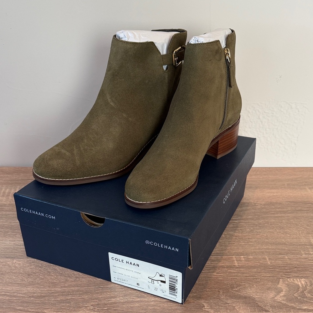 Cole Haan Haidyn Suede Ankle Boots